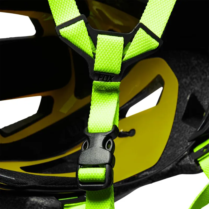 Fox Mainframe Helmet MIPS Flo Yellow -6